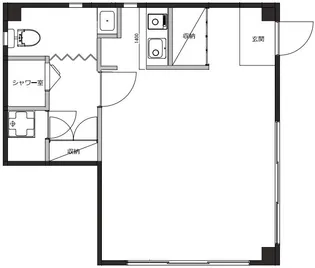 プチカノア【1階】の間取り