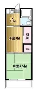 クロノス鶴見【2階】の間取り