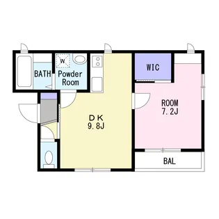 EVER LIFE 西明石【3階】の間取り