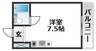大阪府大阪市東淀川区井高野2【マンション】の間取り