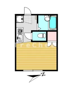 東京都豊島区南長崎1【アパート】の間取り