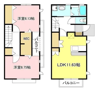 G・フォンティーヌA【1階】の間取り