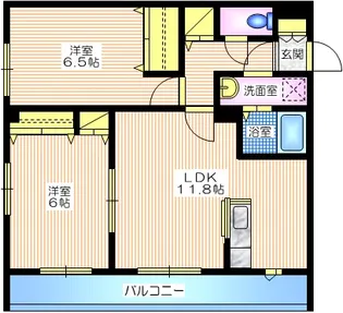 ヘーベルメゾン桜小路【2階】の間取り