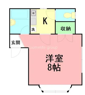 メゾンFINE【1階】の間取り