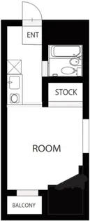 1Rの間取り画像