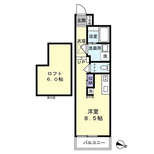 フィユメゾン学南町【3階】の間取り