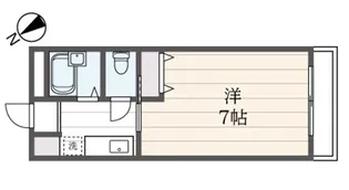 ラ・ノールB【1階】の間取り