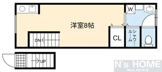 森ノ宮ハウス【2階】の間取り