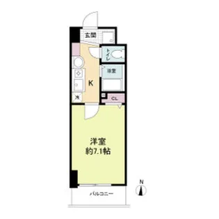 大阪府大阪市浪速区桜川4【マンション】の間取り