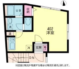 REIZ蒲田【4階】の間取り