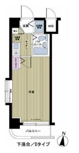 フェニックス下落合【7階】の間取り