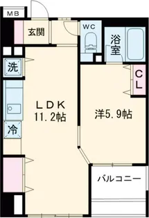 アクシア池袋【3階】の間取り