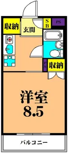 東京都品川区南品川6【マンション】の間取り