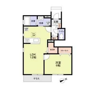 Maison Consolata【1階】の間取り