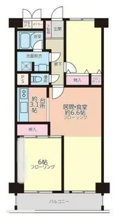 サンファミール西早稲田【8階】の間取り
