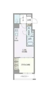 東京都中央区日本橋箱崎町【マンション】の間取り
