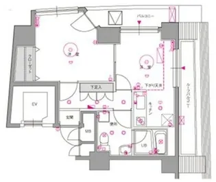 ル・リオン目黒II【5階】の間取り