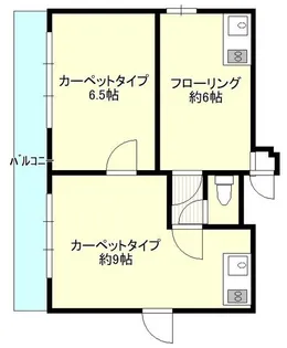 古川ビル【2階】の間取り