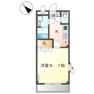 シャロン【1階】の間取り