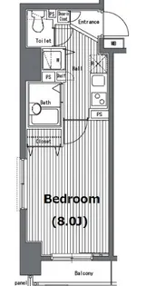 ガラ・グランディ日本橋【10階】の間取り