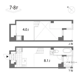 ソフィア・スクエア銀座【7階】の間取り