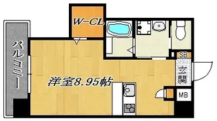 La nature大野【1階】の間取り