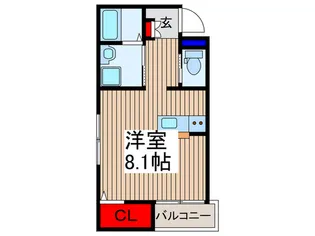 スマイル・ナイン【2階】の間取り
