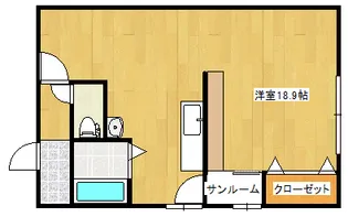 銀河梁【1階】の間取り