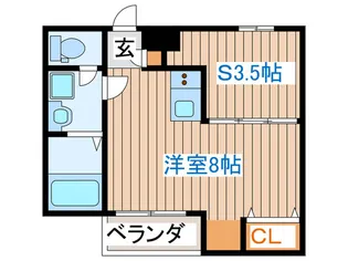 UN五輪【1階】の間取り