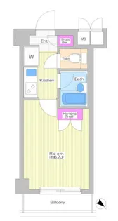 J?City渋谷【2階】の間取り