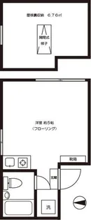 リック坂下【1階】の間取り