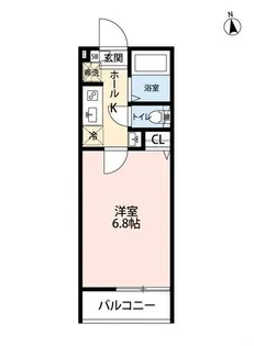 グランクオール野方サウスレジデンス【2階】の間取り