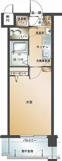 エンクレスト大手門II【2階】の間取り