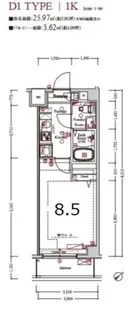 XEBEC京急蒲田【1階】の間取り