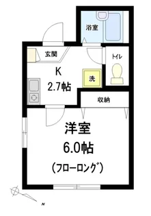 東京都北区中十条3【マンション】の間取り