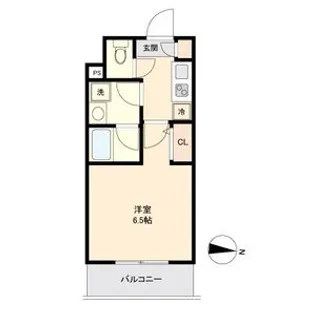 CAVANA新栄【11階】の間取り