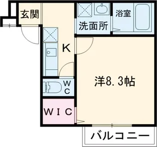 フジパレス長吉長原西II番館【1階】の間取り