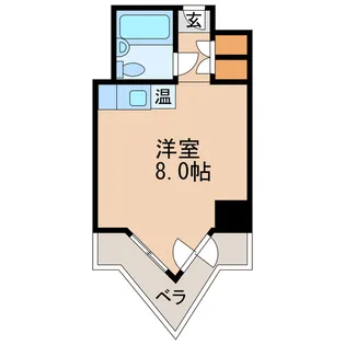 栄マンションS棟【11階】の間取り