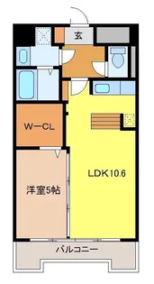 ティアラ川村【9階】の間取り