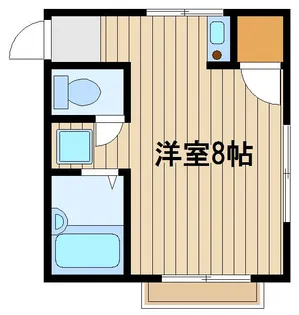 プチメゾン学園【1階】の間取り