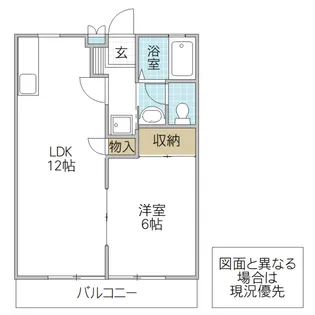 ディアコート本郷【2階】の間取り
