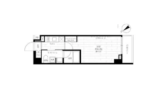 ステージグランデ茅場町【4階】の間取り