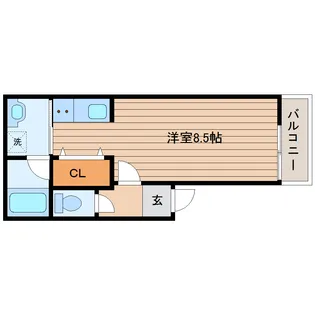 WE PLACE黒松【3階】の間取り