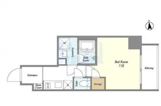 La Douceur田端【2階】の間取り