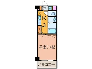 高津三信ビル【2階】の間取り