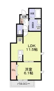 @木の香【1階】の間取り