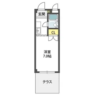 あすなろ館【1階】の間取り