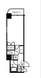 WEST・1【3階】の間取り
