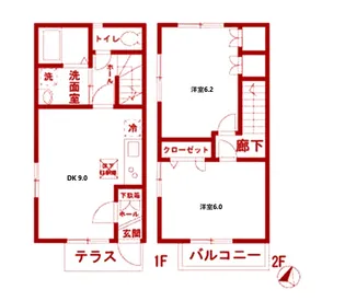 COMMON APARTMENTの間取り