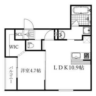 Ciel(シエル)【3階】の間取り